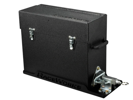 Quick release toolbox