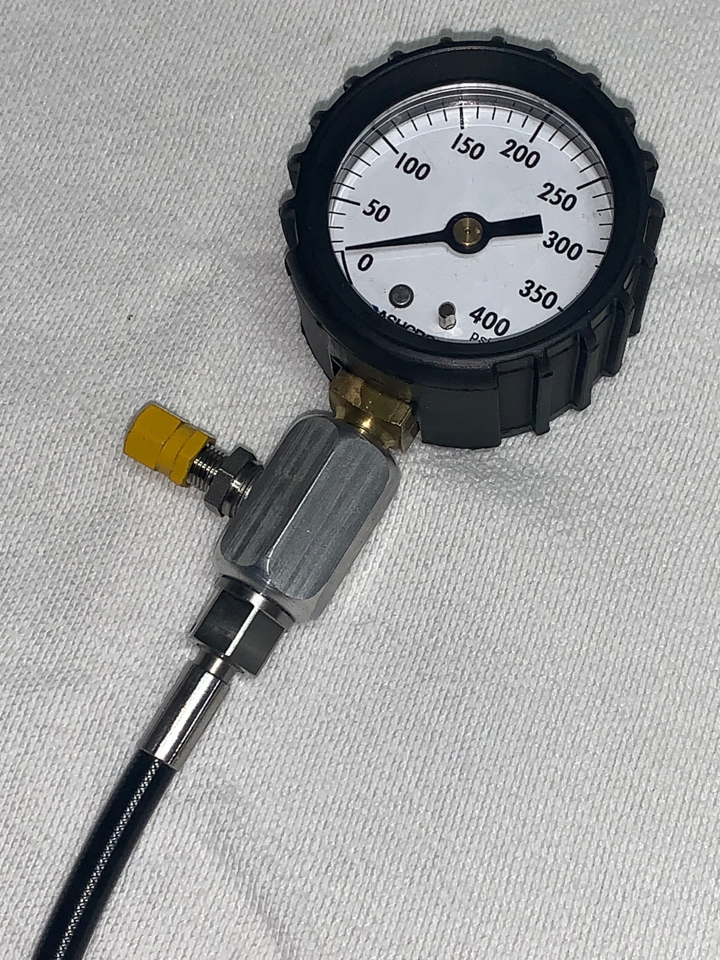 Premium Shock Gauge with swivel hose