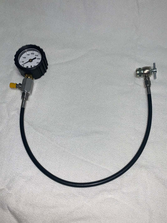 Premium Shock Gauge with swivel hose