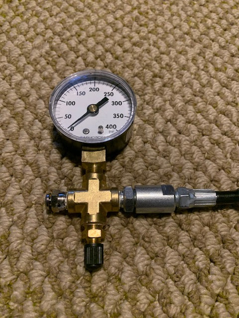 NOS Shock gauge with swivel hose SALE